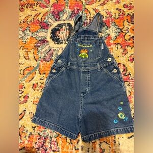 Kids bellossom overalls 7/8 rare